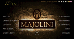 Desktop Screenshot of majolini.it