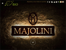 Tablet Screenshot of majolini.it